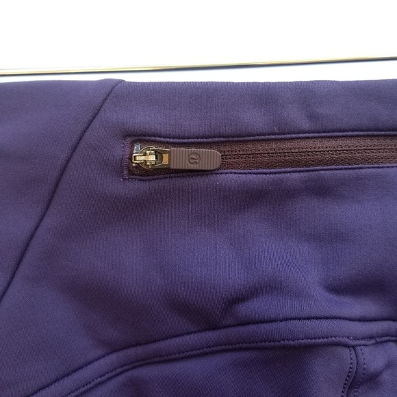 LULULEMON Women's Fast As Fleece Tight size 2 in Purple - Picture 4 of 11
